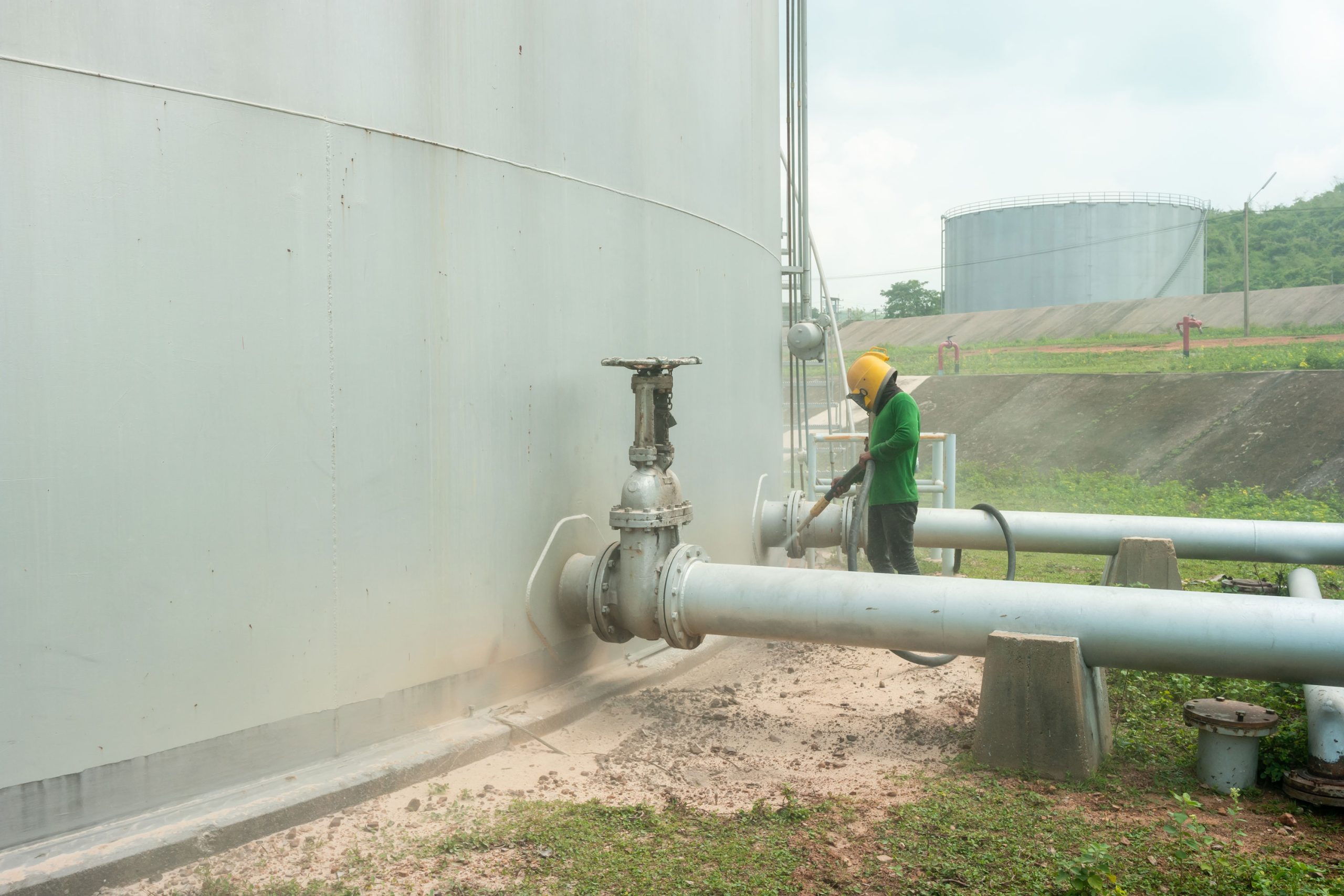 Industrial Preparation Sandblasting